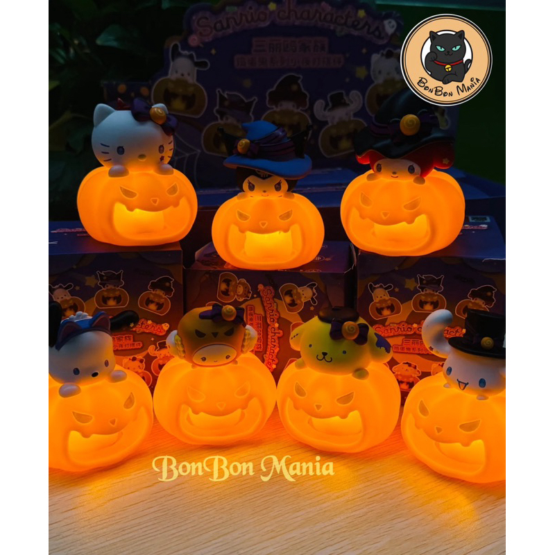 [แบบแยก-เลือกตัวได้] Sanrio Characters Trickster Night Light Ornaments series blind box set