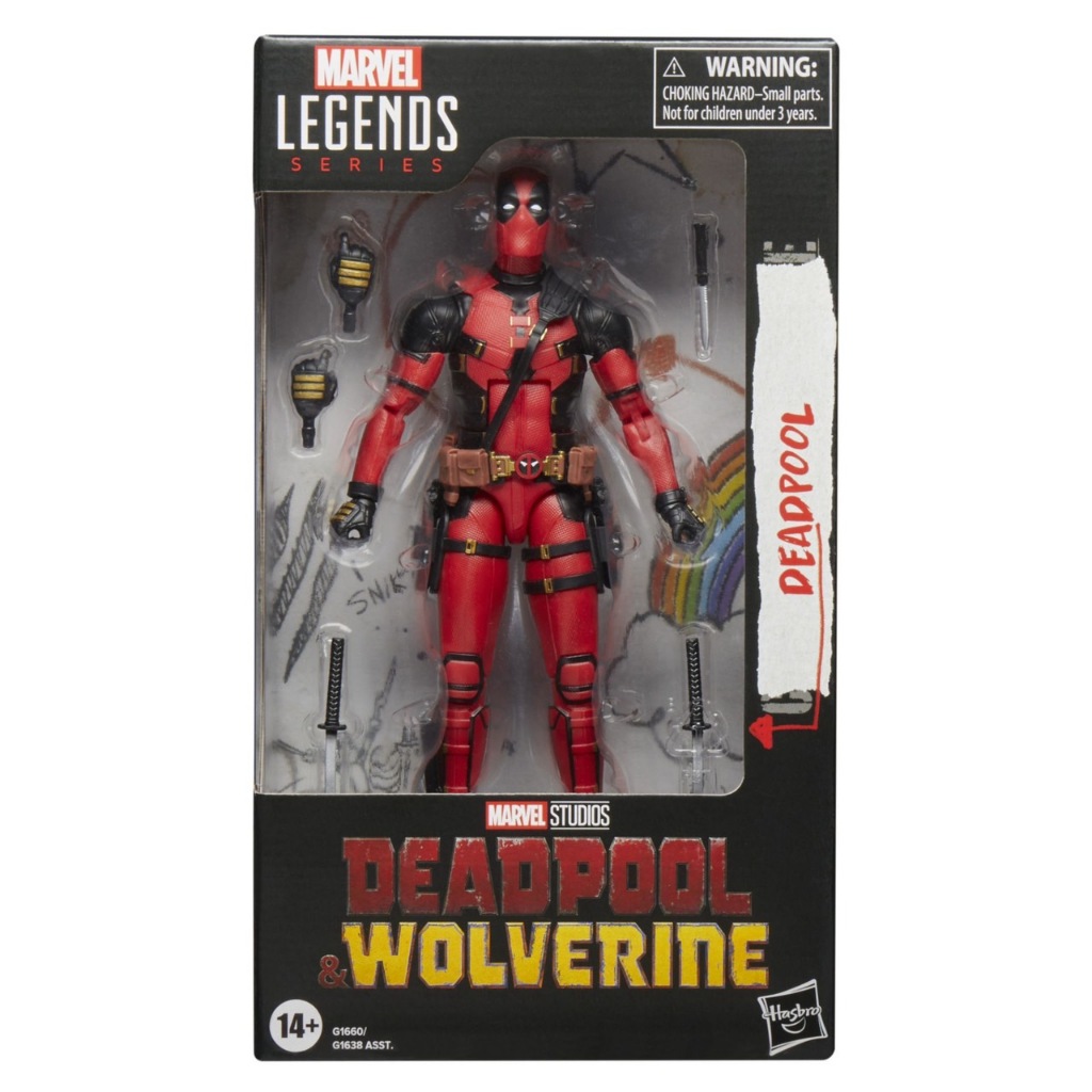 Hasbro Marvel Legends Deadpool & Wolverine ฟิกเกอร์ Deadpool