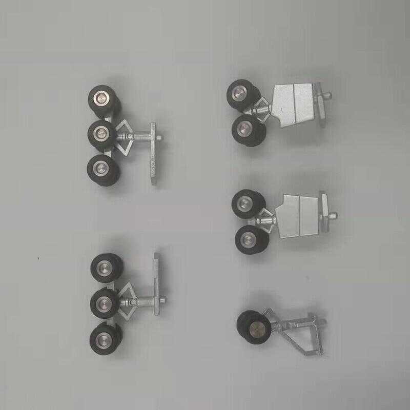 อาไหล่ล้อเครื่องบินขนาด 47 ซม. รุ่น A380 1 ชุด จำนวน 5 ชิ้น สำหรับเครื่องบิน Scale 1:160 เช่น การบินไทย A380
