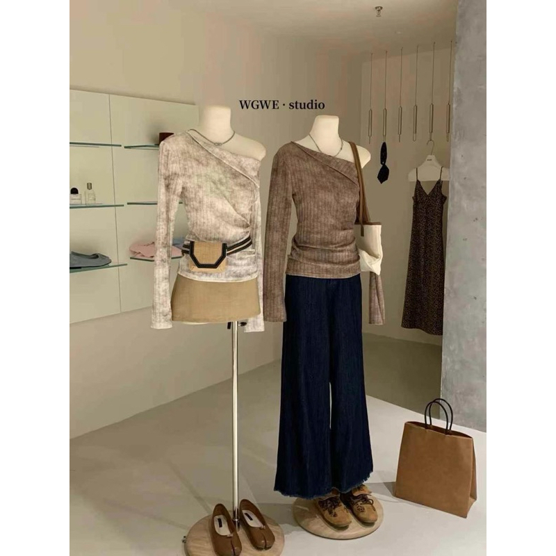 WG.WE เสื้อเปิดไหล่ 🇰🇷