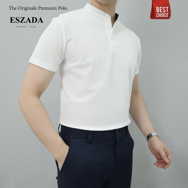 เสื้อเชิ้ตโปโลคอจีนออริจินอลพรีเมียม(P06) The Premium Polo Korean Design ESZADA AAA+ (P06)