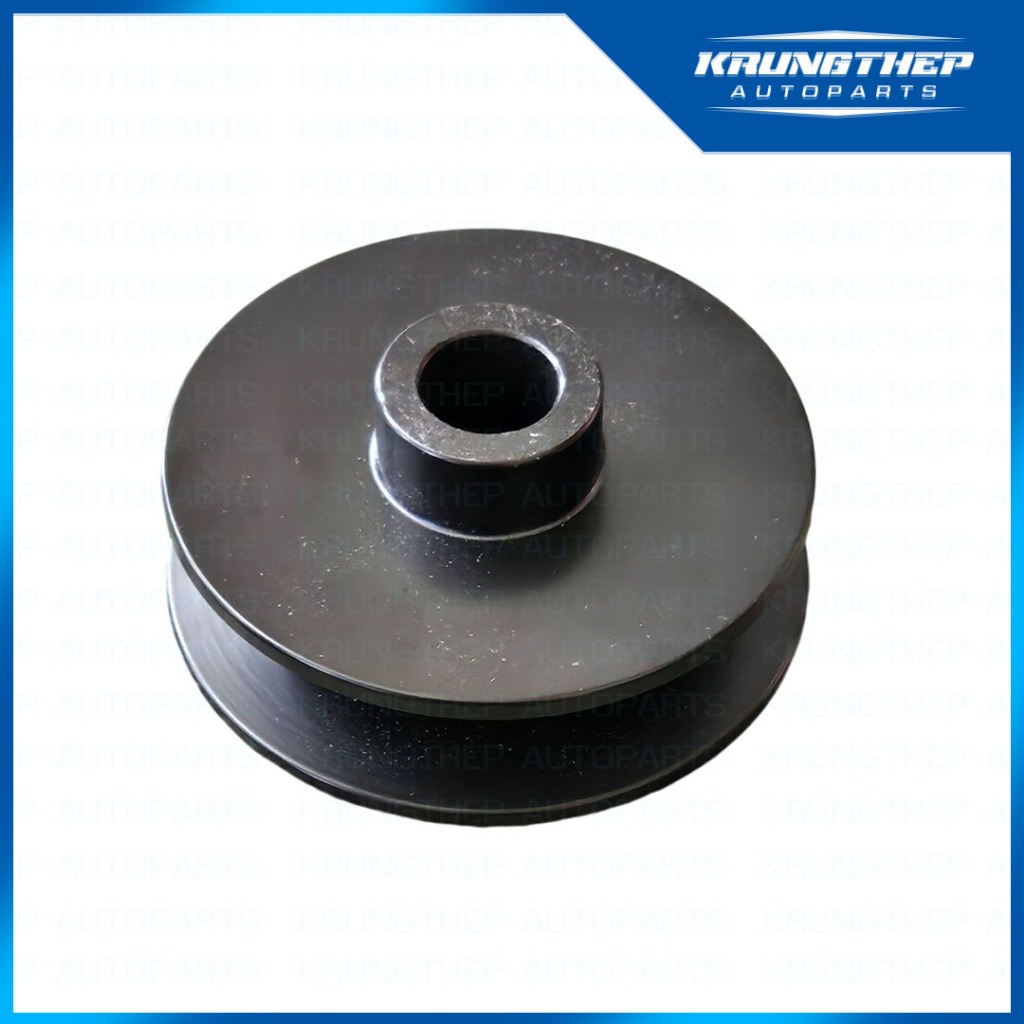 มู่เล่ย์ไดชาร์จ D-MAX มีปั้ม ร่อง B หลังเรียบ (สินค้าใหม่)