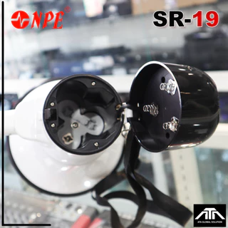 โทรโข่ง NPE SR-19 Megaphone NPESR19 50 W โทรโข่ง มี Bluetooth USB SD CARD NPE SR 19 บันทึกเสียงได้