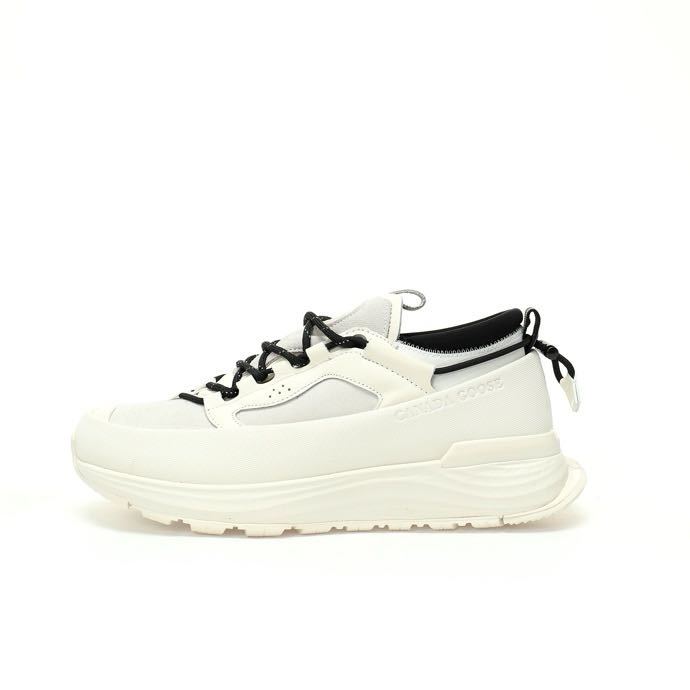 Canada Goose Glacier Trail Sneaker รองเท้ากีฬาปีนเขากลางแจ้งน้ำหนักเบา ขาวดำ" 7785W