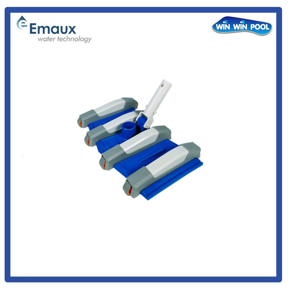 EMAUX หัวดูดตะกอนดีลักซ์ ข้อต่อพลาสติกแบบยืดหยุ่น ใช้ดูดตะกอนพื้นสระว่ายน้ำ คุณภาพดี ราคาประหยัด