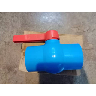 บอลวาล์วพีวีซี PVC อย่างดี เนื้อหนา สินค้าขายดี บอลวาล์ว PVC SAZA ขนาด 2.5 นิ้ว , 3 นิ้ว และ 4 นิ้ว