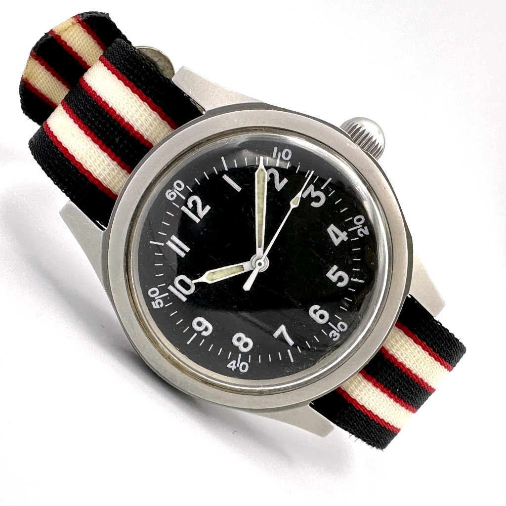 นาฬิกามือสอง A.F.US.ARMY Type A-11 ปี 1943 ระบบไขลาน ขนาดตัวเรือน 36 mm. (Pre-owned)