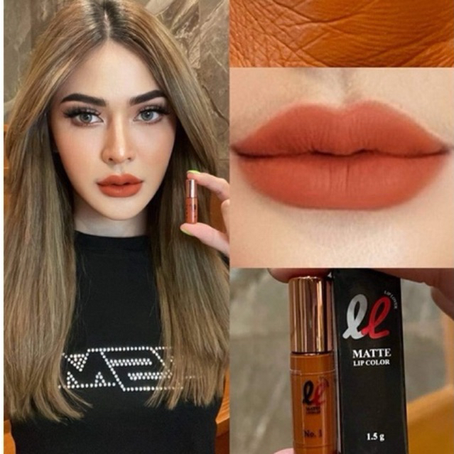 พร้อมส่ง | ของแท้ | มีบริการปลายทาง ลิปเลิฟเวอร์ลิปจิ๋วสีสวยติดทนกันน้ำเนื้อแมทไม่ตกร่อง