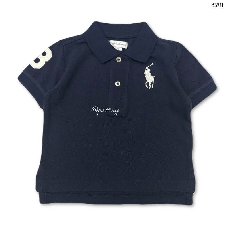 POLO เสื้อยืดคอปก ขนาด 3m-12m
