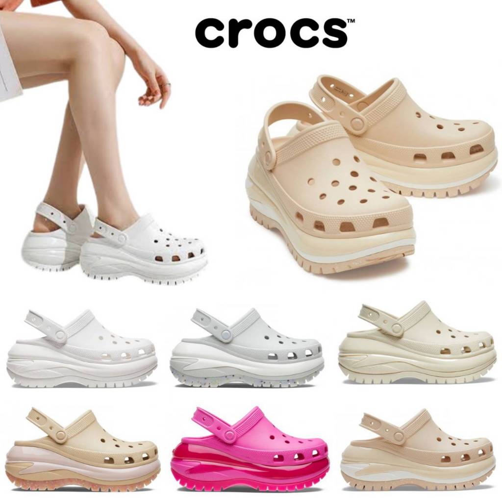 CROCS MEGA CRUSH CLOG ของแท้นำเข้าอเมริกา