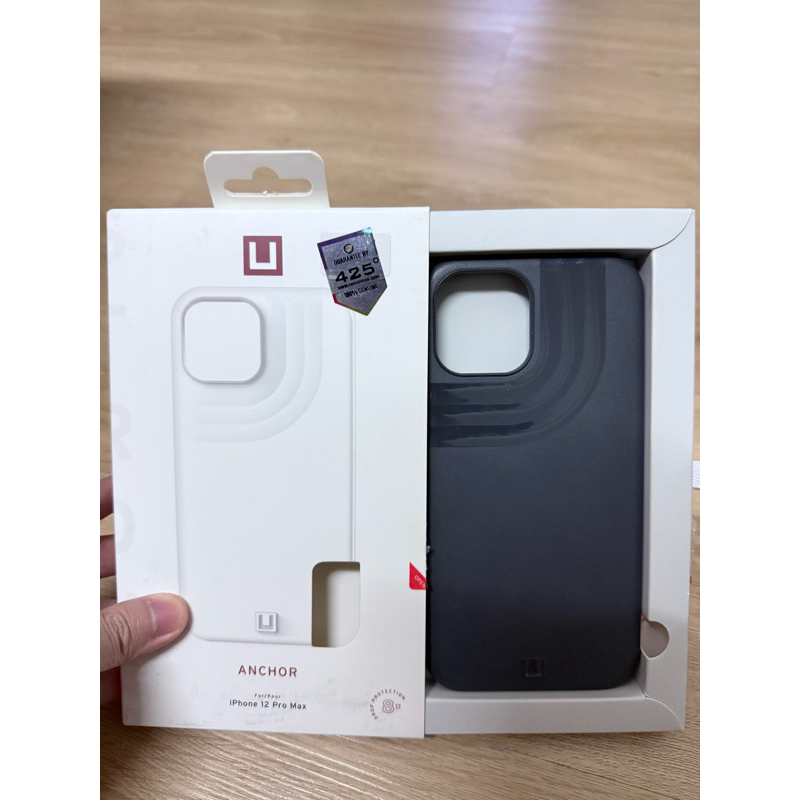 (Case) iPhone 12 promax มือสอง UAG Anchor black มีรอยตามการใช้งาน