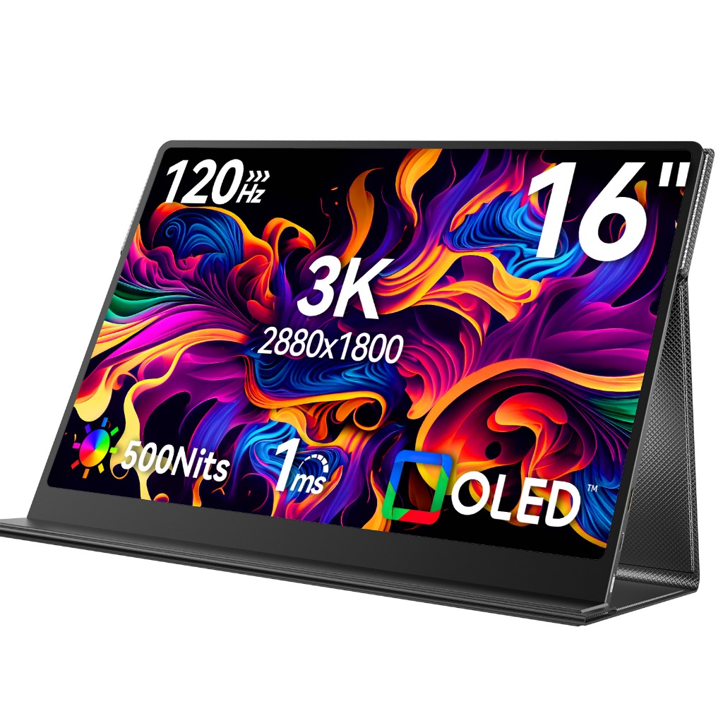 UPERFECT[ส่งจากประเทศไทย]OLED Portable Monitor 2880*1800 16inch Mobile Display  100% DCI-P3 laptop m