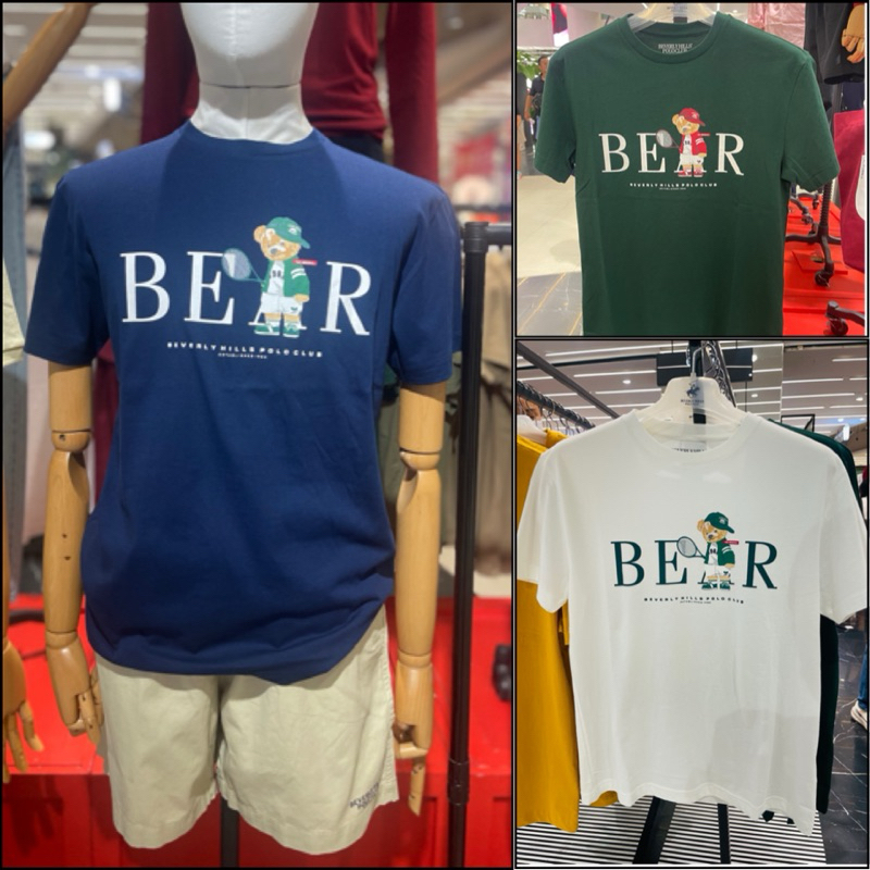 เสื้อยืดคอกลมผู้ชาย Beverly hills polo club#ของแท้100%ราคา 289 บาท