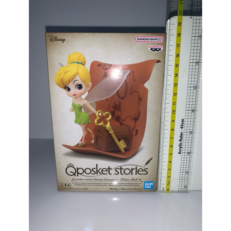 Qposket Stories Disney Characters - Tinker Bell-II แท้ มือ 1