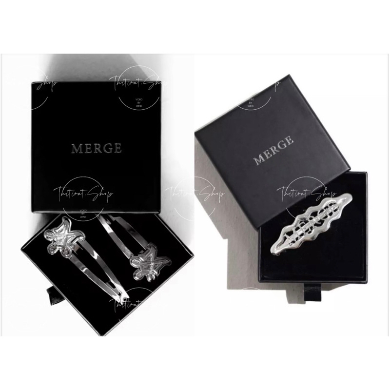 พร้อมส่ง กิ้บติดผม Merge Hair Clip 2 แบบ