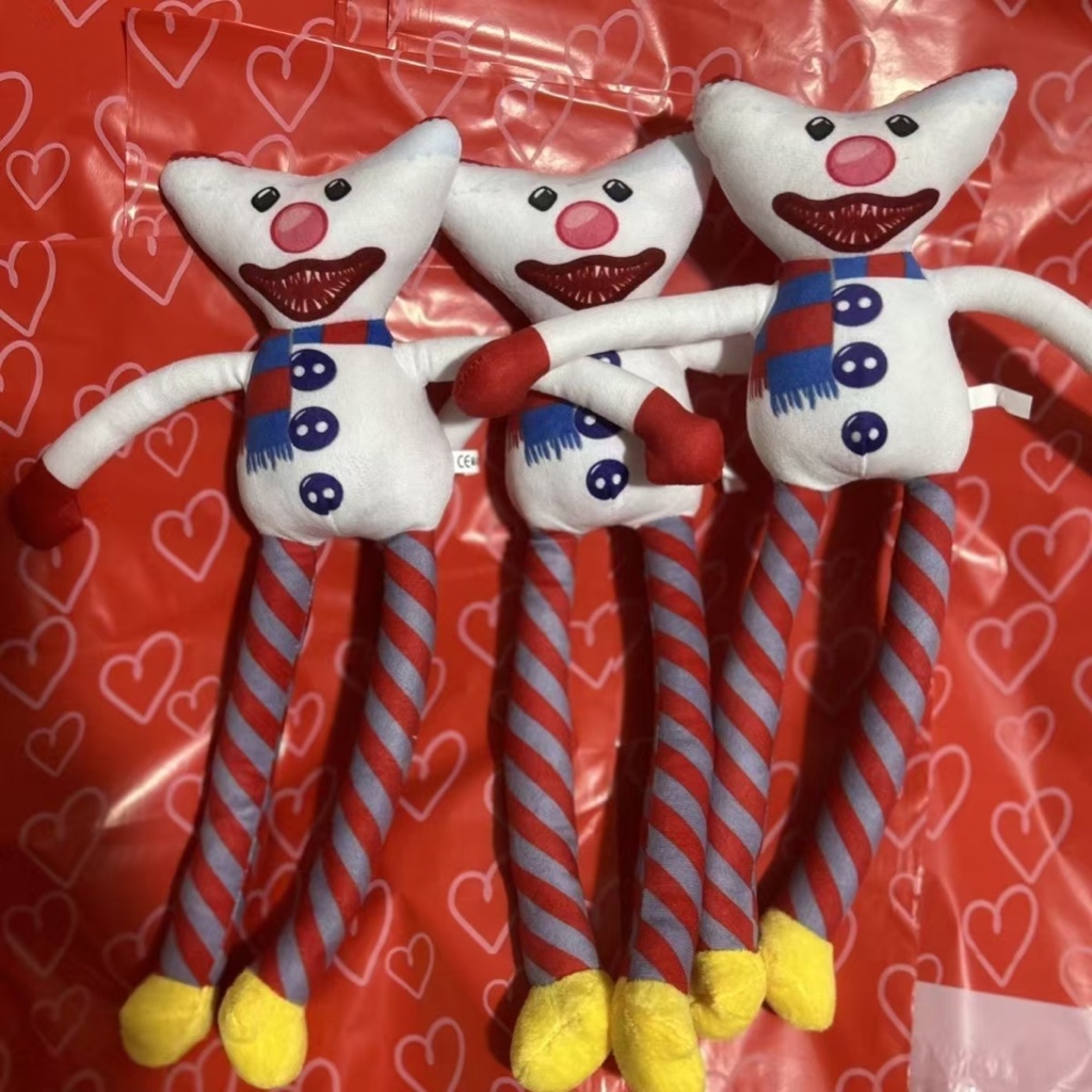 🎄วันคริสต์มาส ตุ๊กตาตัวละครในเกม Huggy Wuggy Poppy Playtime Huggy ของขวัญวันเกิด คริสต์มาส