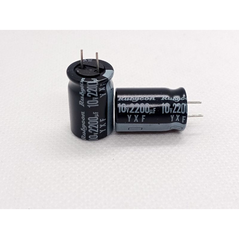 (แพ็ค3ตัว) คาปาซิเตอร์ 2200uF 10V. 105c°ขนาด 13×20mm. Capasitor 2200uF 10V.พร้อมส่ง