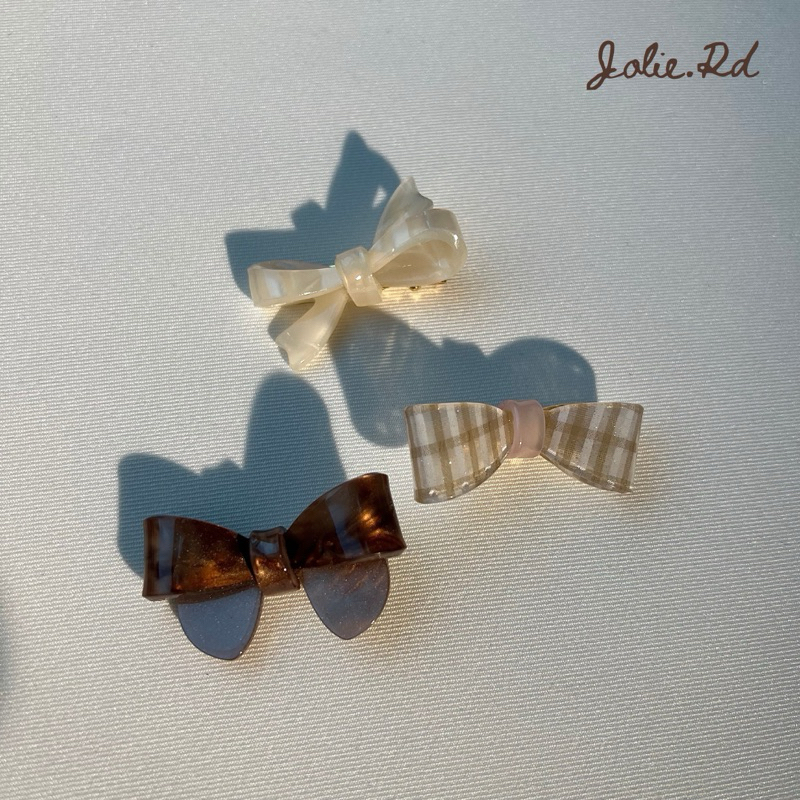 jolie.rd | Galmer Bow Hair clips (3 types)