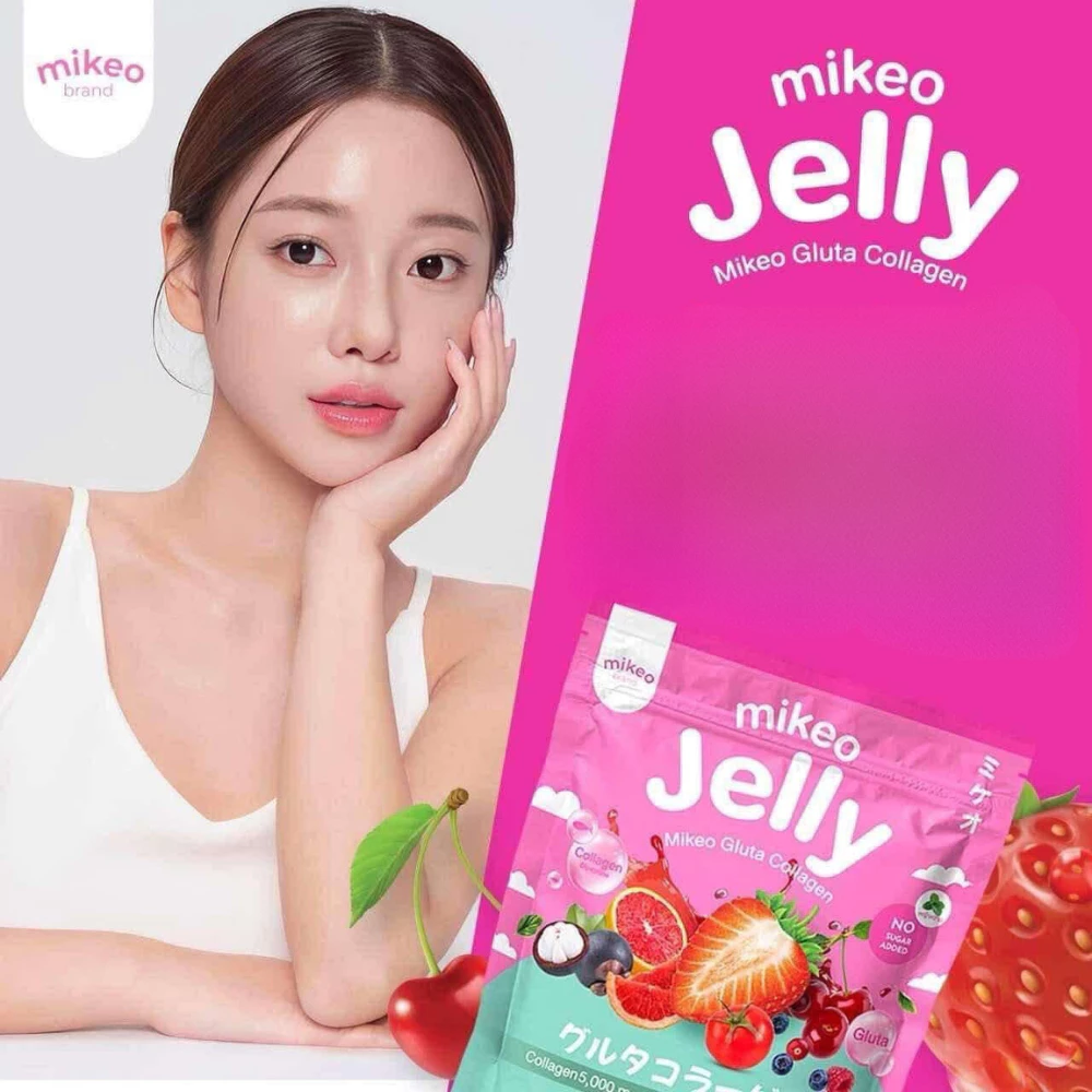 MIKEO Jelly Gluta Collagen 30 ซอง thumbnail 5