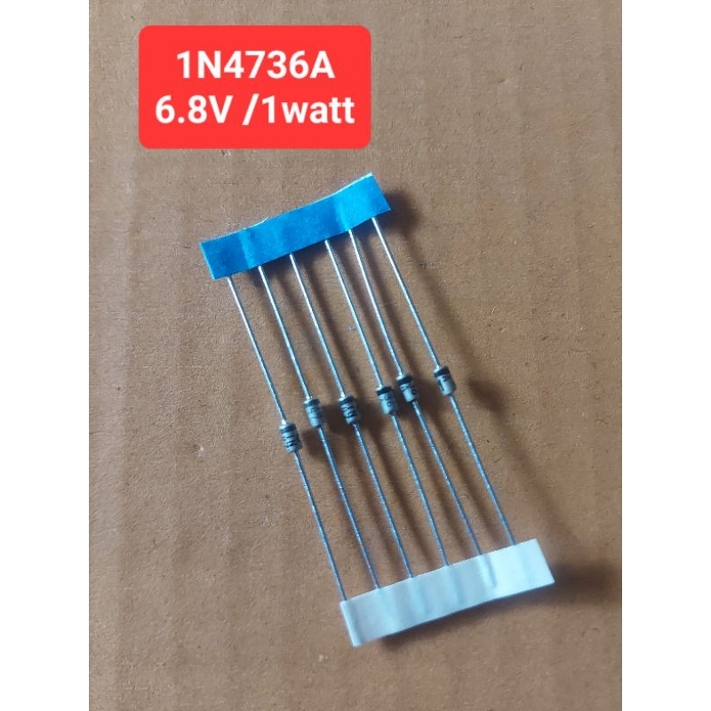 1N4736A (ZD 6.8Volt/1Watt)(ห่อละ10ตัว)(ราคาห่อละ)
