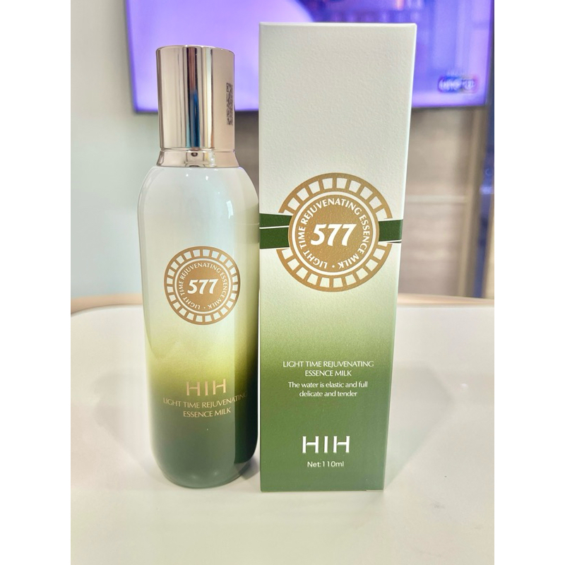 NEW HIH LIGHT TIME 577 REJUVENATING ESSENCE MILK(ของแท้100%)น้ำนมเข้มข้นบำรุงผิวเร่งด่วน