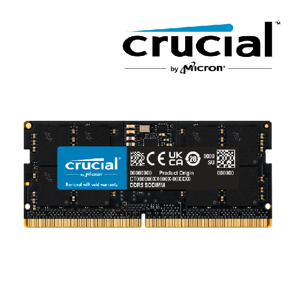Crucial 8GB DDR5 4800MHz SODIMM