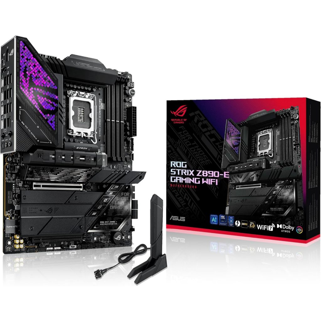 MAINBOARD (เมนบอร์ด) ASUS ROG STRIX Z890-E GAMING WIFI (INTEL SOCKET 1851 DDR5 ATX)- 3Y