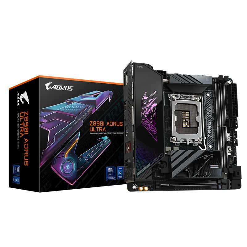MAINBOARD (เมนบอร์ด) GIGABYTE Z890I AORUS ULTRA (REV. 1.0) (INTEL SOCKET 1851 DDR5 MINI-ITX)- 3Y
