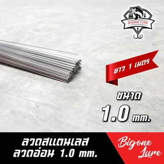 ลวดสแตนเลส ตกปลา แบบนิ่ม และ แบบ สปริง ลวดสเตนเลส 304 ลวดเชื่อม ลวดเติม