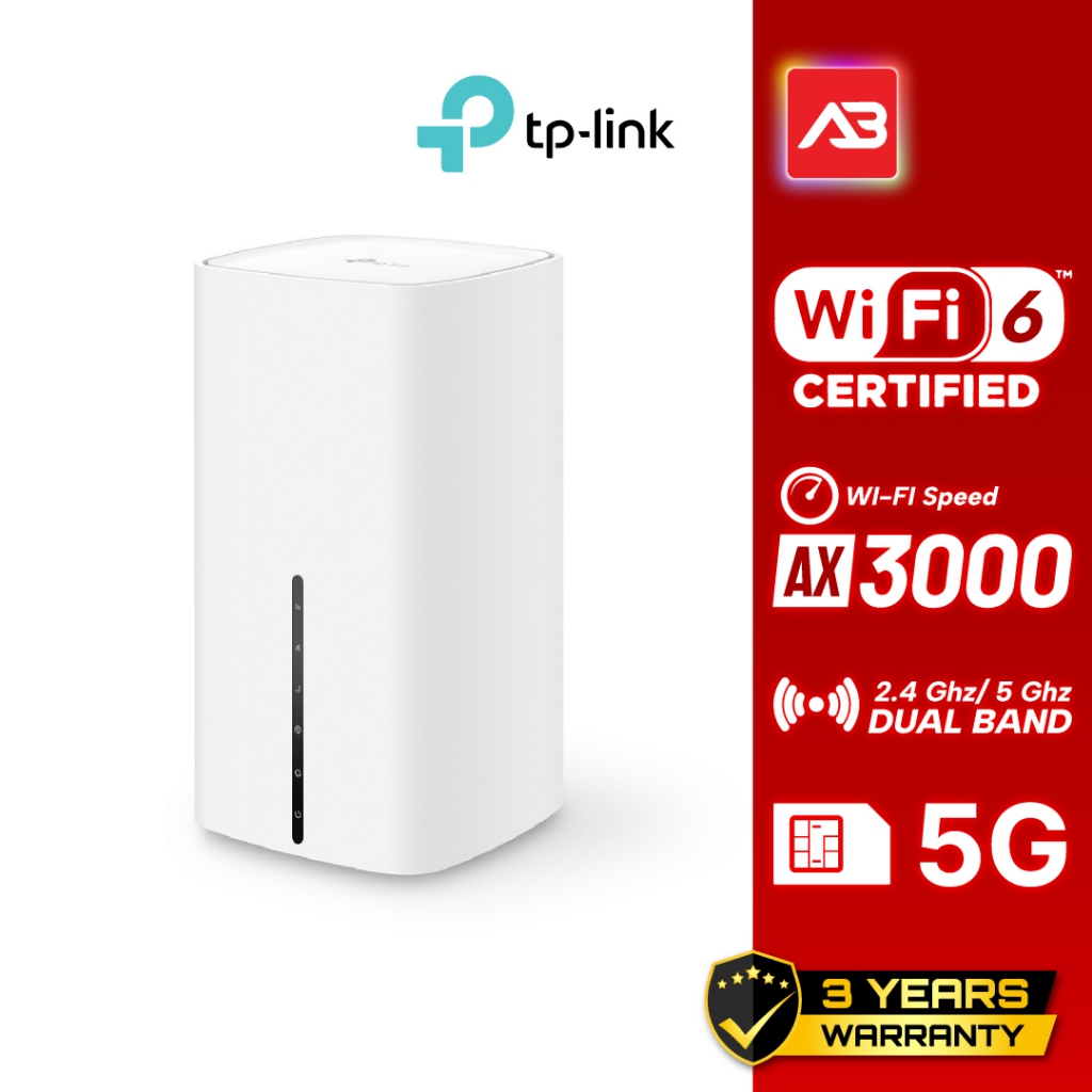 TP-LINK 5G Router AX3000 Wi-Fi 6 รุ่น NX510v