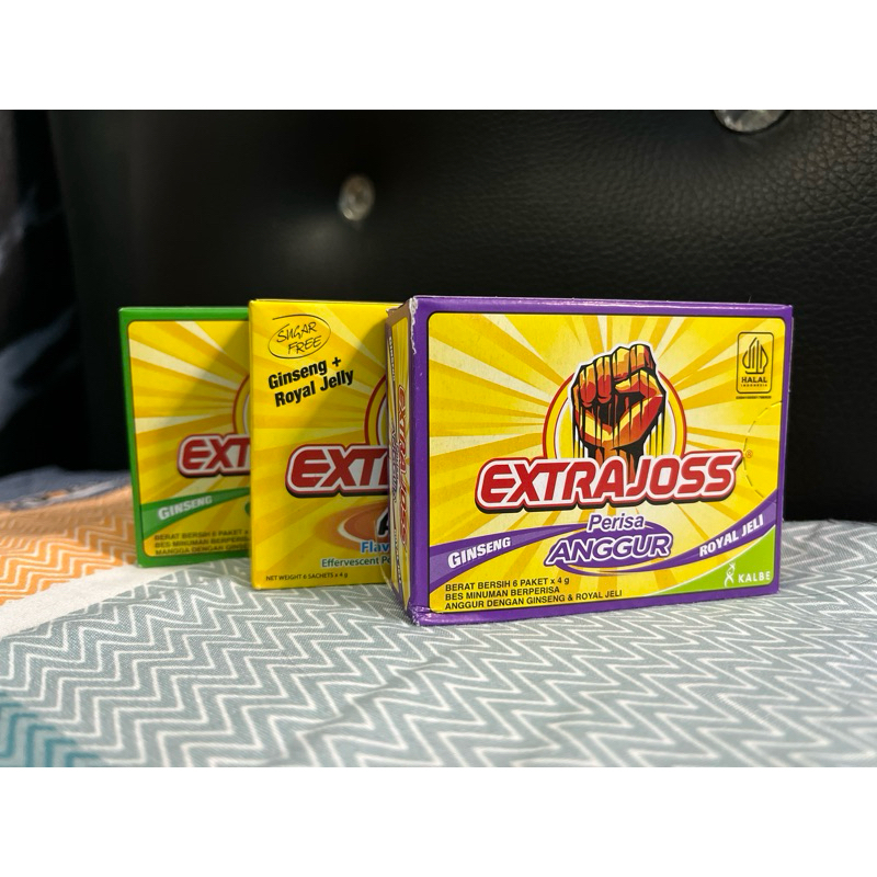 Extra Joss น้ำดื่มเกลือแร่/น้ำดื่มชูกำลัง ของแท้แน่นอนมีฮาลาล