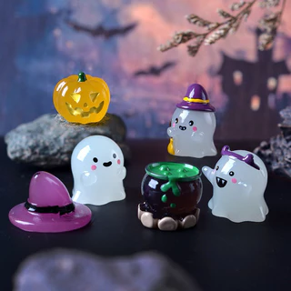 ส่งจากไทย 👻 จิบบิทฮาโลวีน งาน 3D เรืองแสง ตัวติดฮาโลวีน