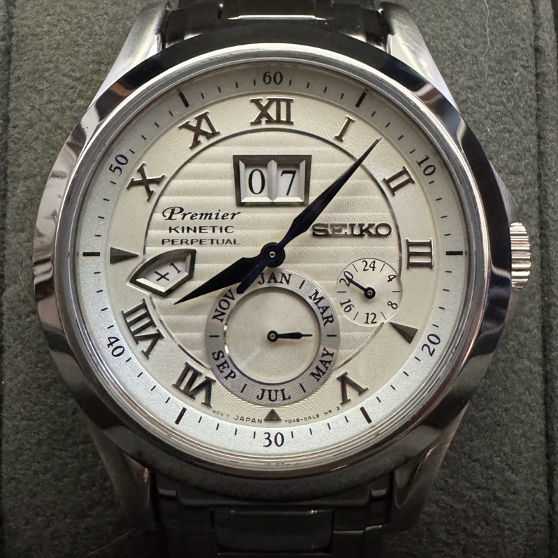 SEIKO Premier Kinetic Perpetual SNP079P1