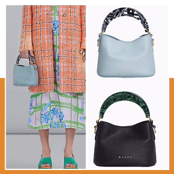 กระเป๋าผู้หญิง Marni Mini Venice Bucket Bag Original