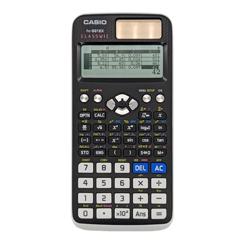 CASIO fx-991EX CLASSWIZ เครื่องคิดเลขวิทยาศาสตร์