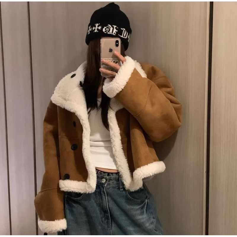 [7208] เสื้อกันหนาวใส่ได้สองด้าน
