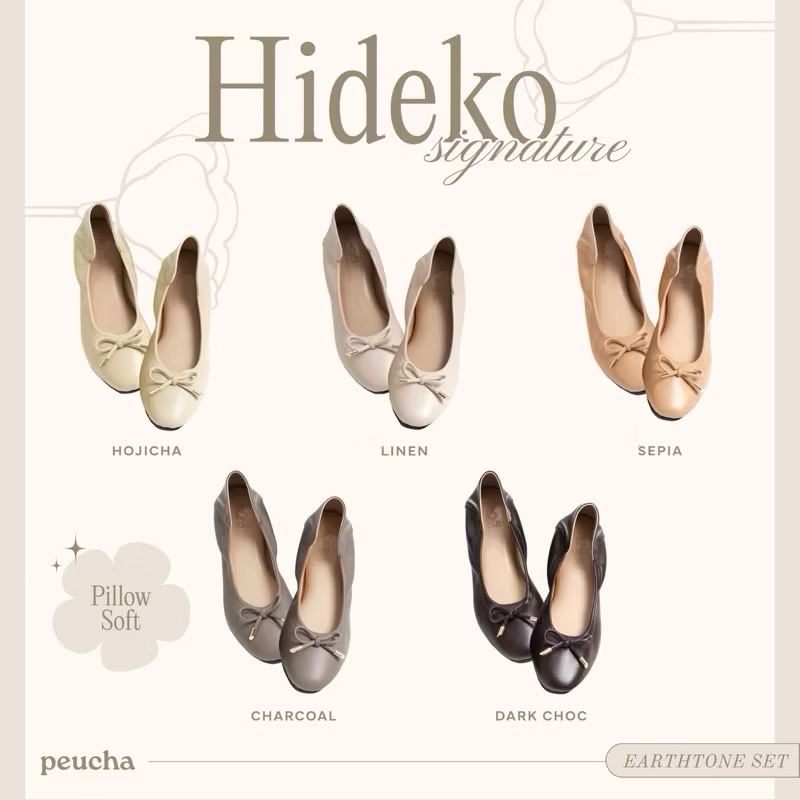 Hideko signature - earth tone set