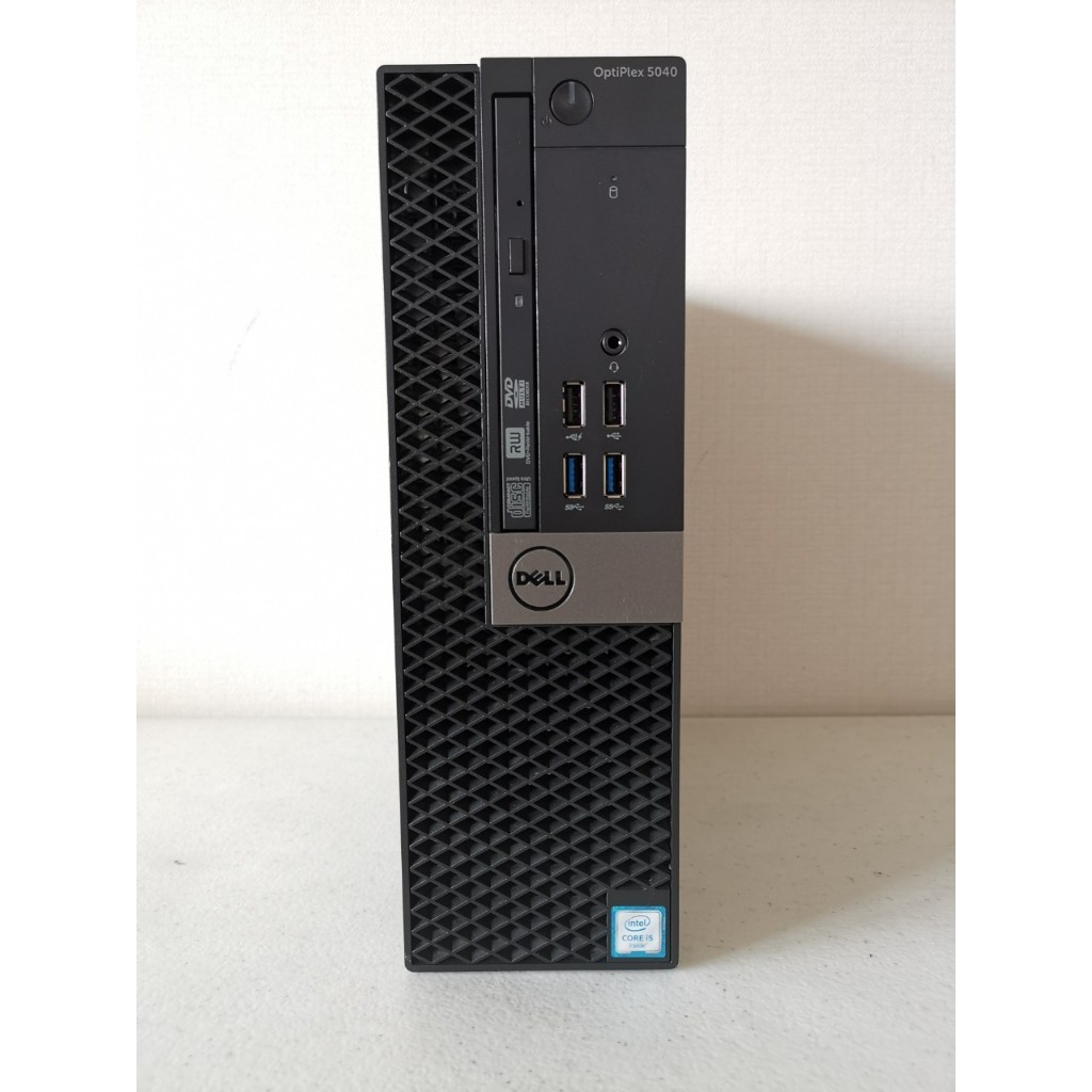 คอมมือสอง Dell Optiplex 5040 SFF  CPU Intel Core i5-6500 ( Gen 6 )  Harddisk SSD 240 GB มือสอง ลงโปร