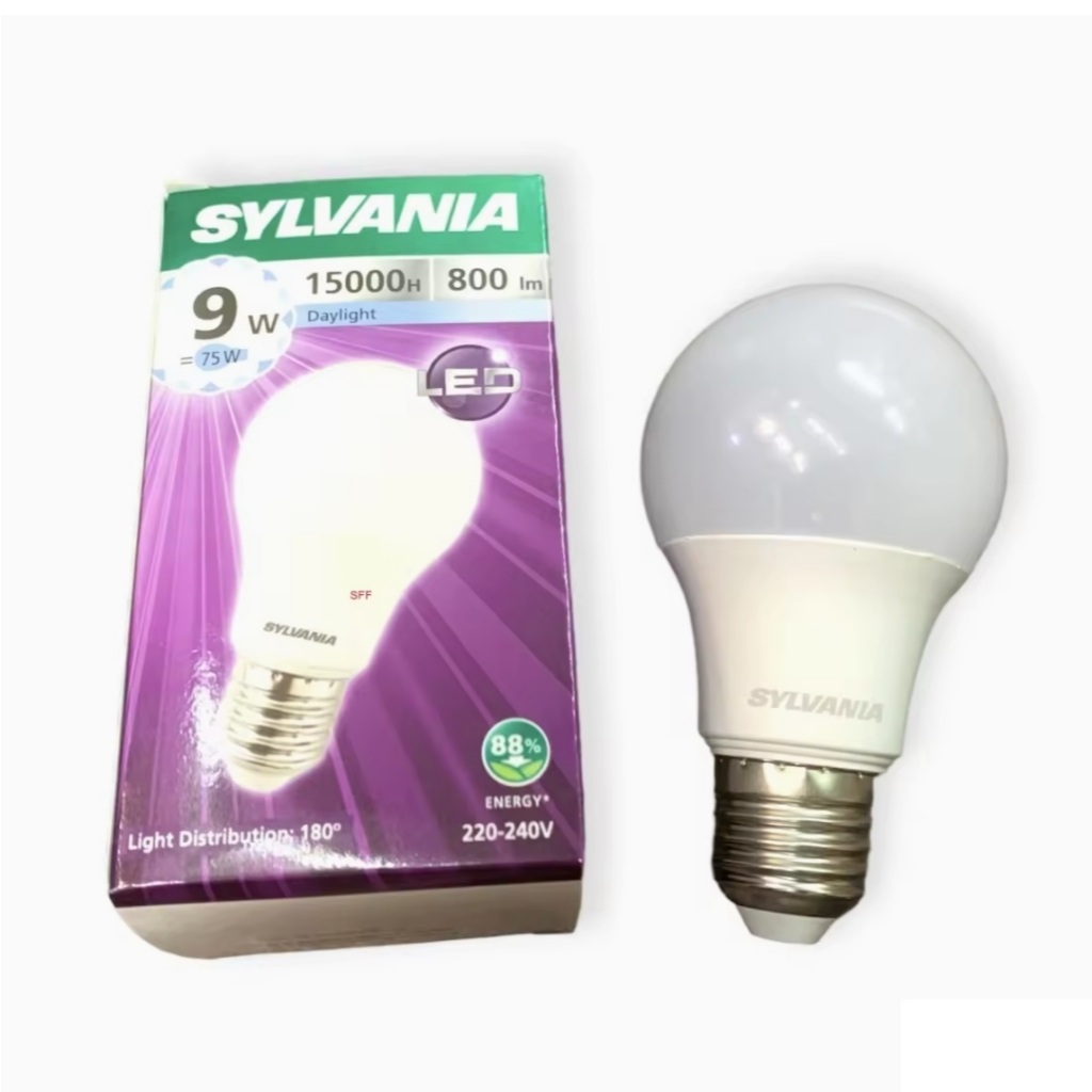 SYLVANIA หลอดไฟ หลอด LED หลอด 9W ขั้ว E27 ToLEDo Basic plus A60 ++โปรโมชั่น สุดพิเศษถึงสิ้นเดือน++