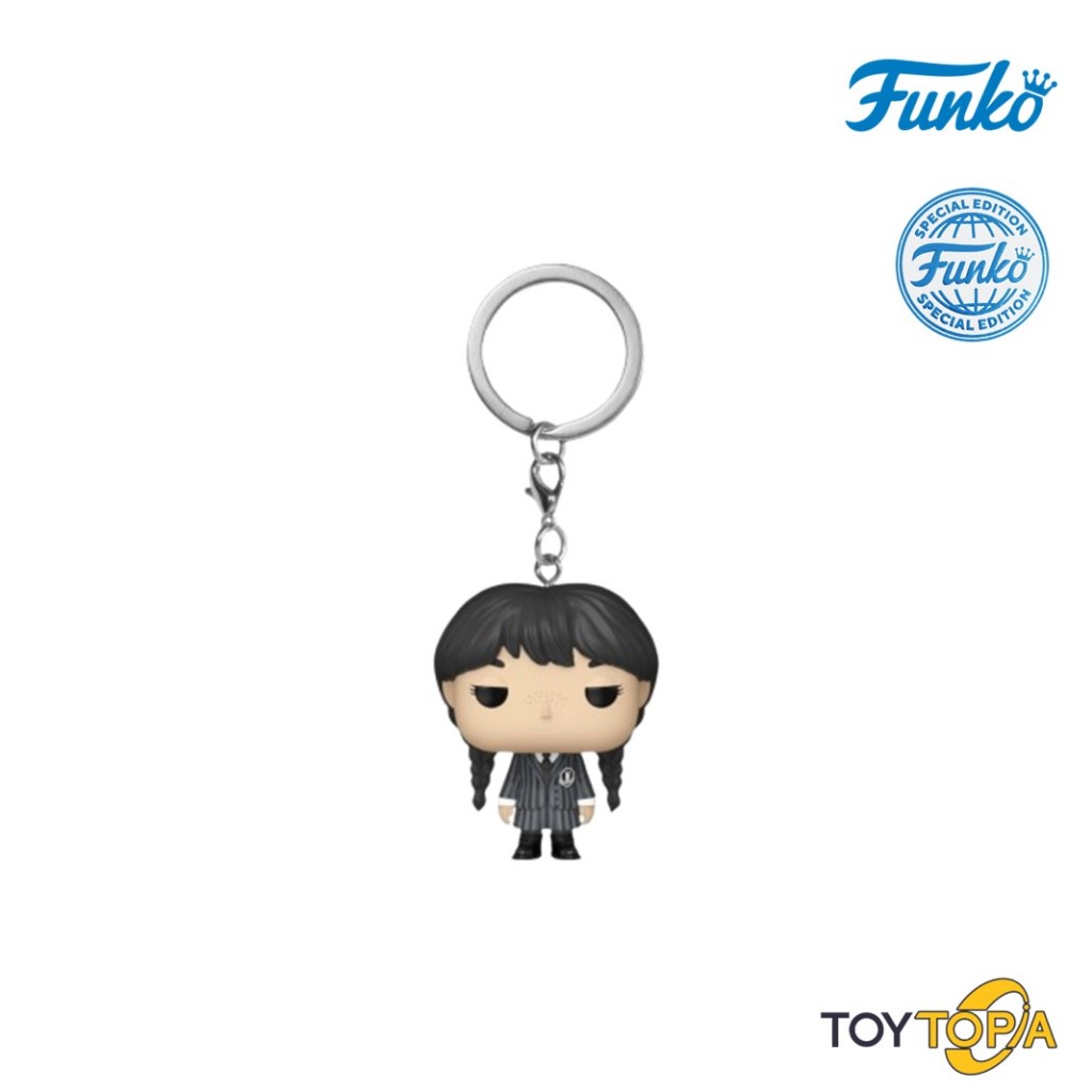 (81863) Wednesday Addams Pocket POP! Keychain: Wednesday by Funko