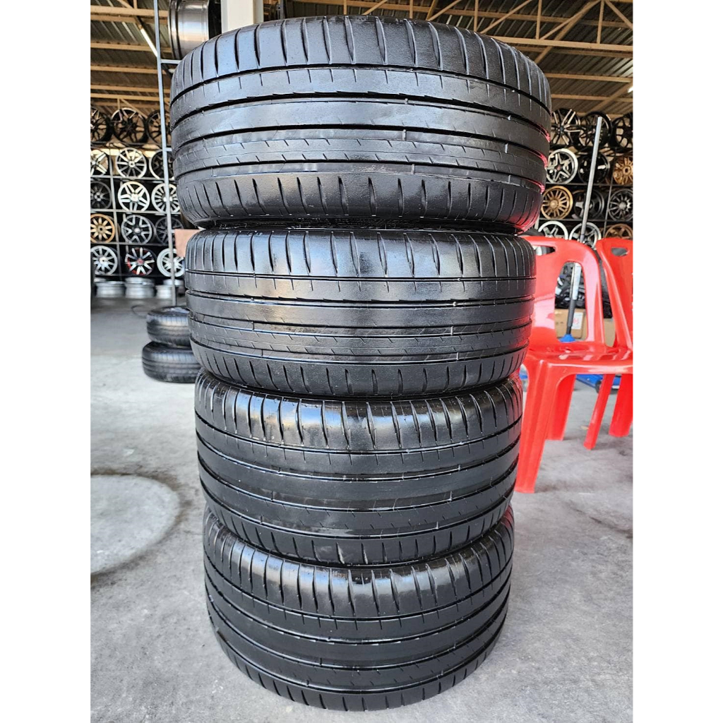 🔴 ยาง "#มิชลิน" Michelin 225/40R18 กับ 255/35R18 ปี 20  *** ยางดอกสวยมาก ***