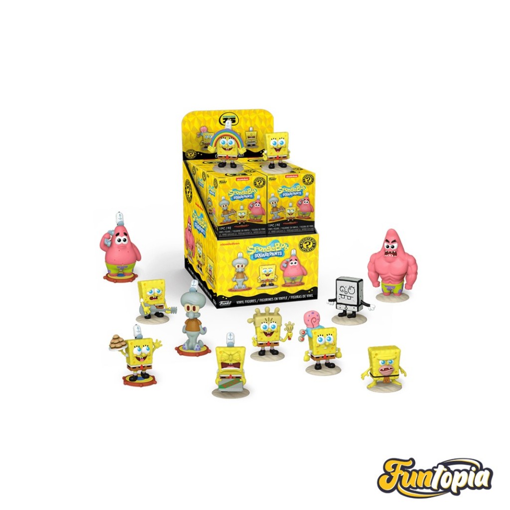 Funko POP! (76102) - SpongeBob SquarePants Mystery Mini: SpongeBob 25th  (1 pc)