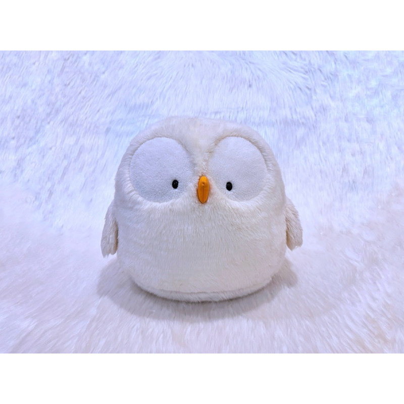 ตุ๊กตานกฮูกขาว ป้ายเดียวกับ Umekichi. Ofuu owl pkush