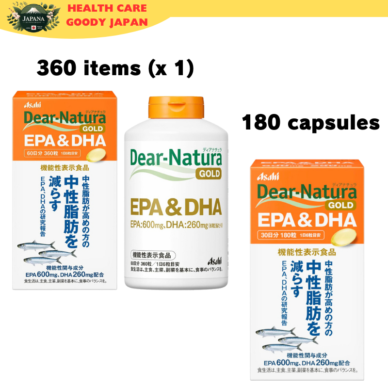 Dear Nature Gold EPA&DHA 180 tablets (30-day supply) [functionality labeled food]