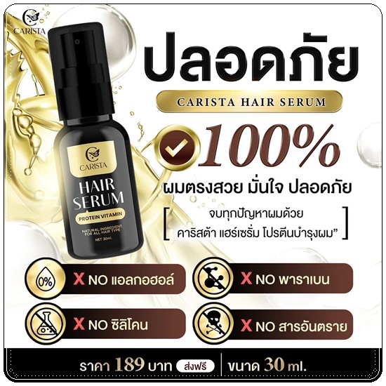 (1แถม2) Goat Milk คาริสต้า เคราตินนมแพะ 500g.+แชมพูนมแพะ 100 ml.+เซรั่มนมแพะ 30 ml. - รูปที่ 2