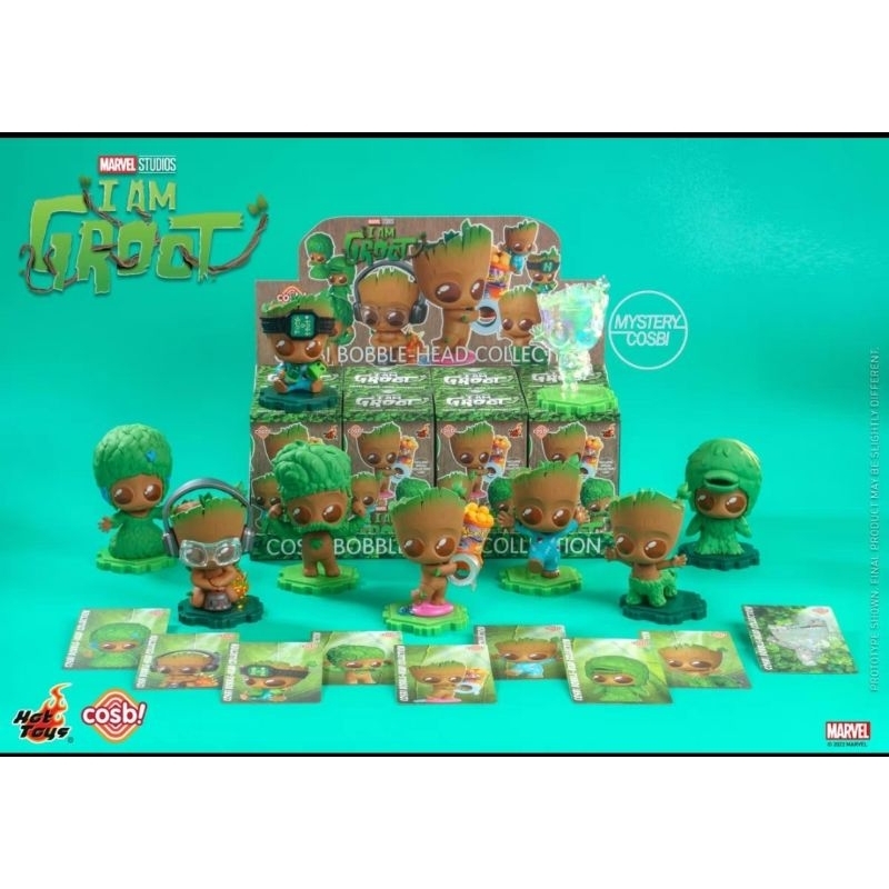 ⭐พร้อมส่ง⭐ Hot Toys - Cosbi - Marvel - I am Groot (Art Toy/Designer Toy/Blind Box)