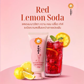 อาโยอิ ยาสีฟัน รสแดงเลม่อนโซดา เบียร์ ชาไทย Ayoi Premium All-in-One Toothpaste: 3 Flavors