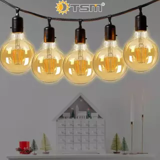 หลอดไฟ LED VINTAGE หลอดไฟวินเทจ 4W 6W 8W ไฟ ขั้วE27 รุ่น TSM-A60,TSM-ST64,TSM-G95