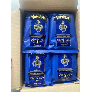 [6 ถุง] กาแฟโบราณผสมสูตร2 ตรางูเห่า (งูเห่าน้ำเงิน) 1 ถุงx350 กรัม