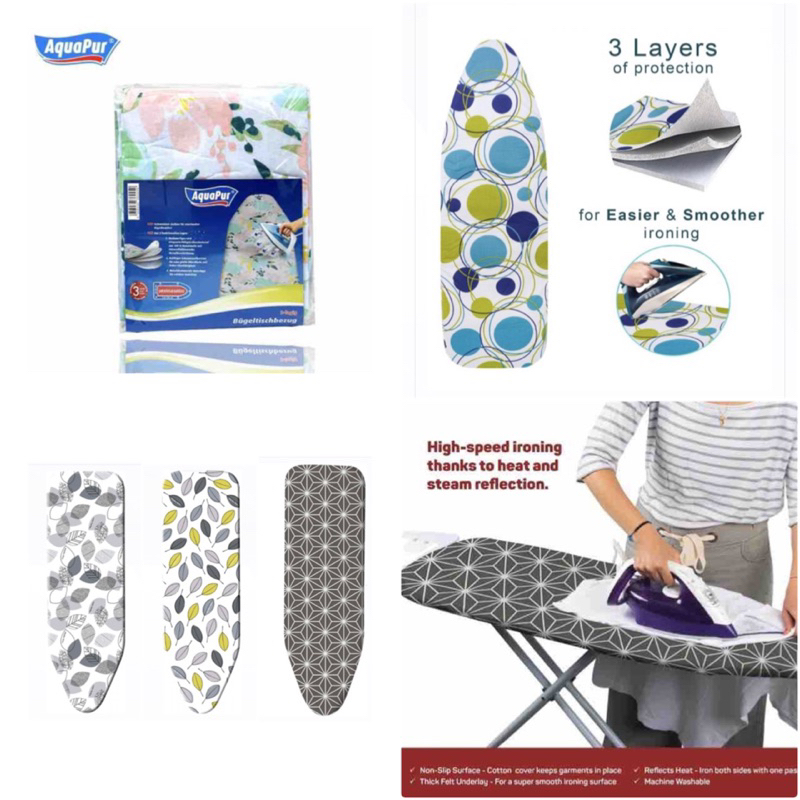 AquaPur Ironing Bord 🇺🇸 ผ้ารองรีดสะท้อนความร้อนถนอมผ้า👕👖👔👗 #ของแท้
